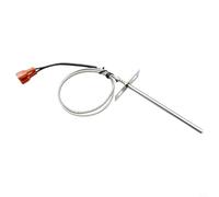 Tidevib Sonda de temperatura PT1000 para parrilla de pellets de virutas de madera, accesorio de repuesto de sensor de alta resistencia al calor de alambre de acero inoxidable de 500 mm