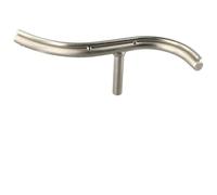 Tidevib Soporte curvo especial para herramientas de torno para tornos de madera y metal de 16 mm, soporte para herramientas de torneado de cuenco de acero inoxidable, 30 cm de longitud