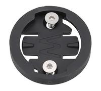 Tidevib Soporte de montaje para cronómetro Garmin Wahoo para Bryton Cateye, para bicicleta, kit de inserción de montaje de computadora con asiento de conversión de plástico ABS y tornillo M3, negro