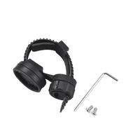 Tidevib Soporte para manillar de bicicleta Garmin Soporte de luz frontal, color negro