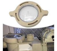 Tidevib Tapa de bomba de spa para piscina enterrada 350090 para Pentair Superflo y STA-RITE SuperMax, cubierta de bloqueo con leva y abrazadera de rampa, pieza de repuesto de plástico, 9.96 x 1.18