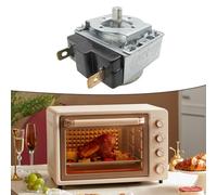 Tidevib Temporizador de olla a presión eléctrica con interruptor de campana, temporizador mecánico para horno 60/90/120 minutos, diseño de metal semicircular