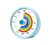 Tidevib Temporizador visual, reloj de cuenta regresiva de 60 minutos, modo silencioso con diseño de esperanza ilusoria, herramienta de aprendizaje de gestión del tiempo para niños, para aula, estudio