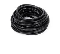 Tidevib Tira de sellado de ventana en forma de O de 10 m para insonorización, resistente al viento, impermeable, de goma de silicona, para puertas y ventanas