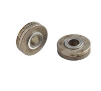 Tidevib Tornillo de placa de presión para amoladora angular, acero al carbono, instalación sin herramientas, 30 x 10 mm, paquete de 2