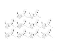 Tidgel 10 soportes de acrílico transparentes para geodas, rocas, minerales, coleccionables, decoración del hogar, centro de mesa, multiusos (L)