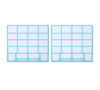 Tidgel 2 accesorios de filtro de aire acondicionado, para Midea, incluye pantalla de polvo colgante que ayuda a prevenir la acumulación de polvo para un mejor rendimiento (37.5 x 33)