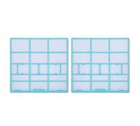 Tidgel 2 accesorios de filtro de aire acondicionado, para Midea, incluye pantalla de polvo colgante que ayuda a prevenir la acumulación de polvo para un mejor rendimiento (29.7 x 28)