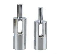 Tidgel 2 herramientas de alambre de valla giratoria para calibre 9 y 11, se adapta a adaptador de taladro de 3/8 pulgadas de larga duración, resistente a la corrosión