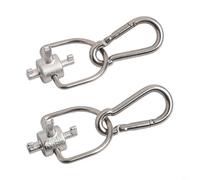 Tidgel 2 llaves de tapa de bloqueo HVAC para R410A R22, herramienta de extracción e instalación de cobre para bloqueo y vacío, llave multifunción para medidor de agua