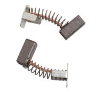 Tidgel 2609199169 Juego de escobillas de carbón para Bosch GDS 18V-LI GDR 14.4V Piezas de motor 5.8x6.1x12.1mm Reemplazo 26618-01 25618 Oro Negro