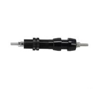 Tidgel Adaptador de montaje de carrete de pesca de aleación de aluminio, soporte de rueda de pesca de arco negro, accesorio estable para kit de herramientas de pesca de mar de roca