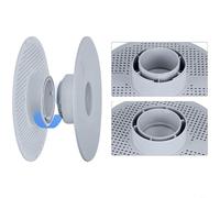 Tidgel Aleación de aluminio para carrete de impresora 3D, bandeja de filamento desmontable para impresión de alta velocidad, compatible con rollos sin bandeja para mayor creatividad y más (blanco)