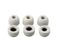 Tidgel Almohadillas de espuma viscoelástica para Sony WF-1000XM4, XM5, C700N, LinkBuds S - Almohadillas suaves con aislamiento de ruido con funda, color negro (L negro)