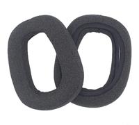 Tidgel Almohadillas de repuesto para auriculares Logitech Zone Vibe 100, almohadillas de esponja suave con diseño transpirable (color negro)