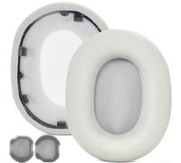 Tidgel Almohadillas de repuesto para Sony WH-1000XM5: almohadillas de poliuretano suave para aislamiento de ruido, fácil instalación, color negro (dorado)