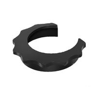 Tidgel Anillo de cabeza antiquemaduras para máquinas de café del grupo E61, junta ABS resistente al calor de 58 mm para evitar quemaduras y para garantizar un manejo seguro