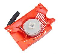 Tidgel Arrancador de retroceso de arranque para motosierras Baumer-AG SX62 62Cc compatible con DMC6200CS Carcasa de plástico naranja, pieza de repuesto de fácil instalación, accesorio de maquinaria de