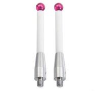 Tidgel Ball Touch Probe Styli 50 mm x 6 mm, modelo A-5000-3709, paquete de 2 vástagos roscados para pruebas y medición CMM