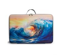 Tidgel Bolsa de almacenamiento para robot de limpieza Ecovacs W1S/W2S, funda rígida de EVA con diseño compacto de 35 x 25,5 x 8,5 cm para viajes y organización del hogar (coloreada)