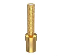 Tidgel Broca de núcleo de diamante, para amoladora angular M10, cabezal de molienda de corte seco con cera de enfriamiento para porcelana para azulejos de vidrio y granito de 6 mm, fácil y rápido de