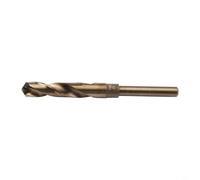 Tidgel Broca HSS de cobalto con vástago reducido, acero M2 dorado de 13 mm a 15 mm para perforación de herreros en metal y materiales duros (15 mm)