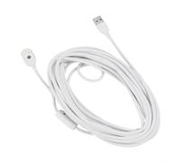 Tidgel Cable de alimentación para Arlo, cable de extensión de carga TPE de 20 AWG para ARLO Pro 5S 2K, cable de cámara de seguridad impermeable IP65 para exteriores (25 pies)