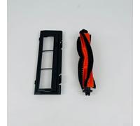 Tidgel Cepillo de rodillo principal con kit de cubierta para Cecotec-Conga M20,Conjunto de cepillo de rodillo principal,Kit de cepillo de limpieza de piso para Conga M20