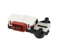 Tidgel Cerradura electrónica de puerta con retardo ZV-446 T2805310400 para lavadora Beko para TCL, interruptor de enclavamiento de seguridad de plástico resistente con función de pausa, pieza de