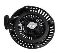 Tidgel Conjunto de arranque de retroceso para cortacésped compatible con motores EX27 EX30 de repuesto para carburador de motosierra negro 279-50301-30, kit de carburador