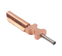 Tidgel Conjunto de boquilla para Flashforge AD5X, 0.25/0.6/0.8 mm de acero inoxidable con doble sello, para 300 °C de alta temperatura para PLA ABS para petg para impresión TPU PEEK (0.8 mm)