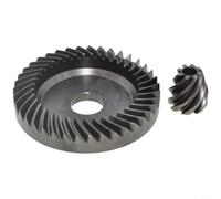 Tidgel Conjunto de engranajes de metal 316054990 compatible con amoladora rápida Metabo WEA17-125, componente de repuesto robusto para mantenimiento