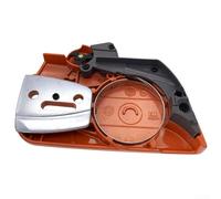 Tidgel Cubierta de embrague lateral de freno de cadena, motosierra de banda de freno de cadena, para modelos de motosierra Jonsered 2149 2145 2150 2159, piezas de motosierra