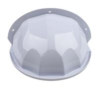 Tidgel Cubierta de lluvia para cámara de seguridad al aire libre, carcasa protectora ABS impermeable para vigilancia CCTV, protector solar contra el polvo y el clima (1 unidad)