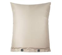 Tidgel Cubierta de prevención de reflujo Oxford 600D de 43 x 53 cm, bolsa aislada para pozo de agua y válvula de aspersor, protección contra congelación de invierno, color negro (beige)