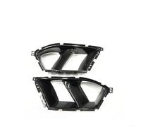 Tidgel Cubierta de ventilación lateral del parachoques delantero, para BMW G80 para M3 G82 G83 2021-2024, par de adornos exteriores ABS estilo fibra de carbono negro brillante (aspecto de fibra de