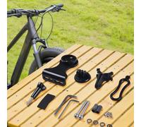 Tidgel Extensión de vástago de bicicleta de carbono, soporte de montaje para computadora Garmin-Bryton para Cateye 3K, ligero, bajo arrastre, soporte GPS para ciclismo, negro (para Garmin)