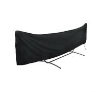 Tidgel Funda de cama colgante impermeable de 112 x 6.7 x 31.5 pulgadas para soporte curvado y recto, color negro
