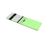 Tidgel Funda de piel para tarjeta de puntuación de golf con clip para lápiz, libro para registros, funda compacta para árbitros y miembros del club, color negro