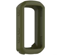 Tidgel Funda de silicona para Garmin 850/550, a prueba de golpes, suave cubierta de piel con antideslizante, ligera carcasa protectora para ciclismo, deportes al aire libre, negro (verde)