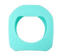 Tidgel Funda protectora de silicona para altavoz JBL Clip3, funda a prueba de golpes con corte de llave, piel resistente al sudor para viajes al aire libre y entrenamiento (verde)