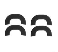 Tidgel Fundas de silicona negras para ollas, 4 unidades, aptas para lavavajillas
