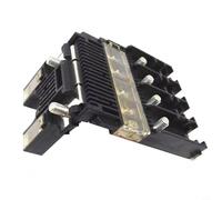 Tidgel Fusible de batería principal Fusible Link para Mitsubishi para COLT i-MiEV 2003-2012 OE 8571A012 Negro ABS Reemplazo Interruptor Parte de Control Fácil y Rápido de Usar