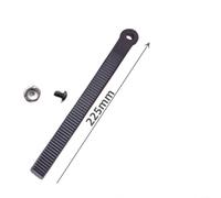 Tidgel Hebillas de trinquete de encuadernación de snowboard con correas, sistema de lengüeta de base de metal para configuración de correa de snowboard, 62.5 mm, negro (B)