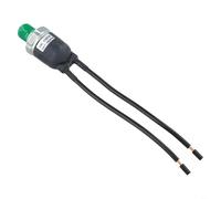 Tidgel Interruptor de presión de aire 1/4 NPT macho 70-100PSI corte para compresor para sistemas de conducción de aire de bocina, construcción de metal robusto, fácil conexión de cable, 1 pieza (110
