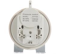 Tidgel Interruptor de presión de viento para calentador de agua de gas, válvula de control manual ABS, ajustes ajustables para mantenimiento de calderas montadas en la pared (140-125)