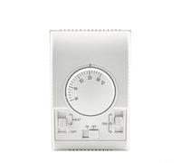Tidgel Interruptor mecánico de control de termostato giratorio, para unidades centrales de bobina de ventilador, selector de modo de calefacción y refrigeración ajustable