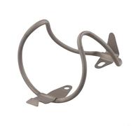 Tidgel Jaula ultraligera para botella de agua de aleación TC4 GR5, 20 g, soporte de alta resistencia que no deja marcas, para ciclismo de montaña, color gris, fácil y rápido de usar