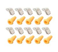 Tidgel Juego de marco y clips para puerta delantera, 24 piezas (12 marcos + 12 clips), para Chevrolet Camaro (1967-1981), para Nova (1965-1979), para Firebird (1967-1981)