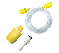 Tidgel Kit de conector de manguera de limpieza a vapor, para Karcher para Puzzi 8/1 10/1, tubo de agua de repuesto con boquilla de ajuste amarillo, parte 4.446-023.0